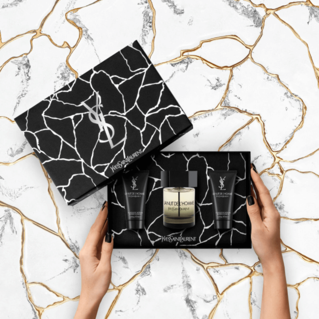 Yves St Laurent - La Nuit de L'Homme | Coffret Eau de Toilette avec son gel douche