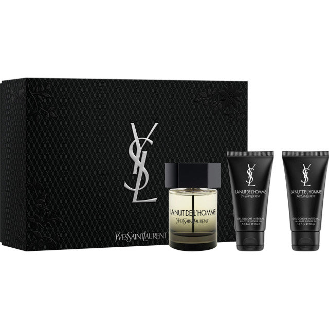 Yves St Laurent - La Nuit de l'Homme YSL | Coffret Eau de Toilette avec ses deux gels douche