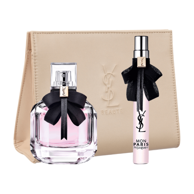 Yves St Laurent - Mon Paris | Coffret Eau de Parfum avec son vaporisateur de sac et sa trousse