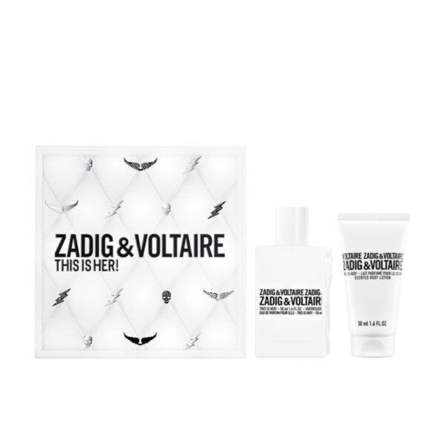 Zadig & Voltaire - This Is Her! | Coffret Eau de Parfum et son lait corps parfumé