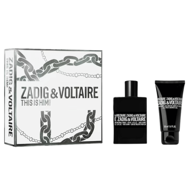 Zadig & Voltaire - This Is Him! | Coffret Eau de Toilette et son gel douche corps et cheveux