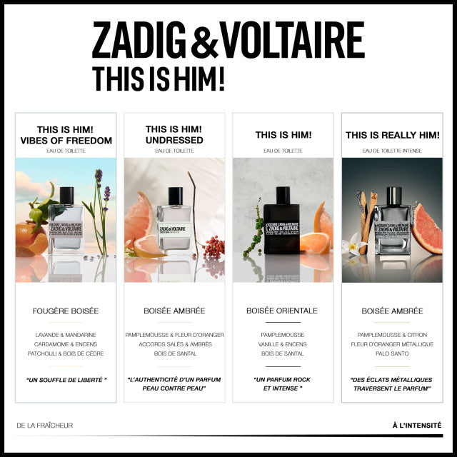 Zadig & Voltaire - This is Him! Vibes of Freedom | Eau de Toilette