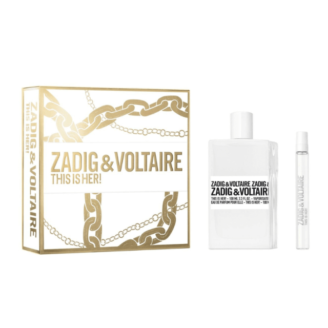 Zadig & Voltaire - This Is Her! | Coffret Eau de Parfum et son vaporisateur de sac