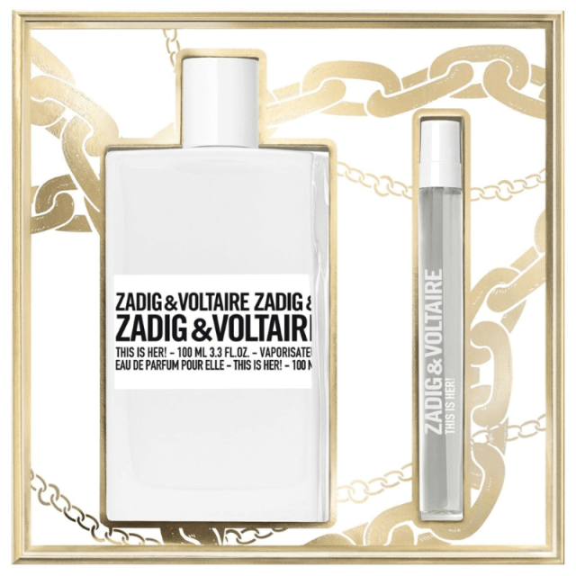 Zadig & Voltaire - This Is Her! | Coffret Eau de Parfum et son vaporisateur de sac
